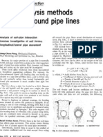 Stress Analysis Methods For Underground Pipe Lines Part 2 - Soil-Pipe Interaction