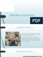 Historial Estetico