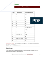 Lesson 1: Pronunciation: The Romanian Language