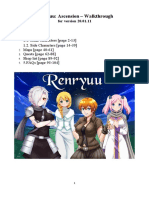 Renryuu Ascension - Walkthrough Guide 20.01.11