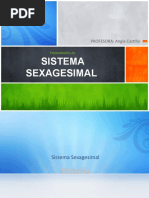 Sistema Sexagesimal