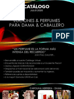 Catálogo Perfumes & Lociones General 21-07-2020