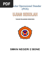 SOP Ujian Sekolah Tahun 2021