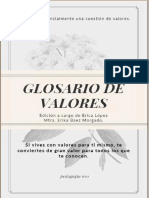 Glosario de Valores