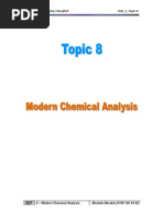 8 - Chemical Analysis