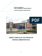 DisenoDoctorado Ciencias Administrativas NUCLEO BOLIVAR