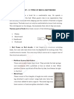 Types of Beds & Mattresses