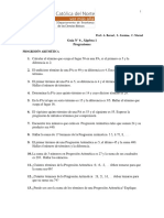 F GUIA No 6 ALGEBRA 1 - PROGRESIONES - 1