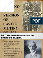 Filipino' S OF Cavite Mutiny OF 1872