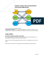 Transactional Analysis - How To Use Transactional Analysis To Communicate Effectively