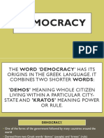 Democracy