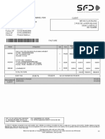 SFR Invoice