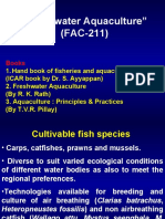 "Freshwater Aquaculture" (FAC-211) : Books