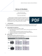 Informe de Alineacion Turbina