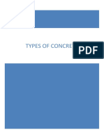 Types of Concrete