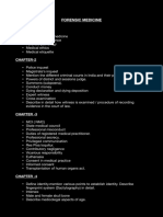 Forensic Medicine and Toxicology Imps