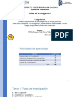 1.3 Investigación Diagnóstica, Descriptiva y Explicativa