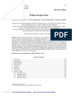 Feline Herpesvirus: Rosalind G, Susan D, Alan R, Etienne T