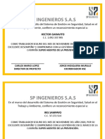 Diplomas Trabajador Seguro