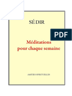 B13 Sédir - Méditations Pour Chaque Semaine-Déverrouillé