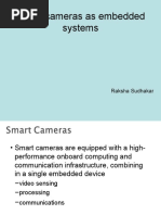 Smart Cameras As Embedded Systems: Raksha Sudhakar