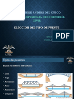 PUENTES - Parte 3 - Eleccion Del Tipo de Puente