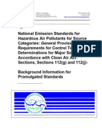 National Emission Standards For HAP