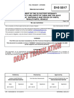 A10 5517 (Rev. G 2015.12) EN - ASSESSMENT OF THE OLFACTORY INTENSITY FOR MATERIALS AND PARTS OF CABIN AND THE BOOT REFERENTIAL