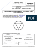 r37 5000 (Rev. B 2015.06) FR - Habitacle Garnissage Pieces Et Composants Soumis A La Reglementation