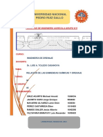Relacion de Enmiendas Quimicas en El Drenaje