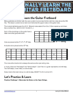 Learning The Fretboard Workout Book