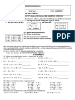 Atividade 04 Março, Mat. 2021. Jbs 8 e 9 Ano