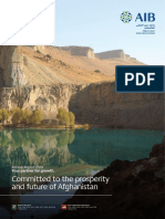 Committed To The Prosperity and Future of Afghanistan: Annual Report 2019