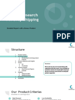 Dropship Product Research Report