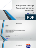 Fatigue and Damage Tolerance in Airframe Structures: B. Vos (DO 39160)