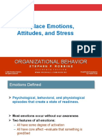 Workplace Emotions, Attitudes and Place