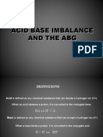 Acid Base Imbalance (Rubina)