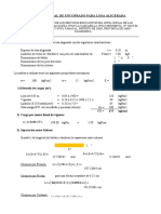 Calculo de Encofrados para Techo Aligerado