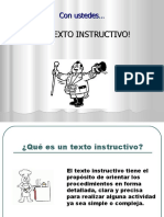 Texto Instructivo