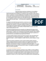 Tema 1 Unitec - Problemas Centrales de La Economía