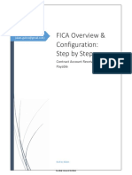 Sap Fica Overview With Configuration Details 39 Pages