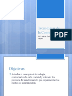 Tecnologías de La Comunicación: I.S.I Adrián Enrique Pacheco Zapata