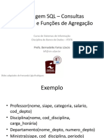 Aula - Conceitos Básicos de SQL (Funções de Agregação e Consultas Aninhadas