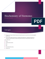 Biochemistry of Hormones: Dr. Rabia Hussain