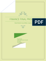 Final Finance Report (Sara Nabil + Sadika Hnadi + Yasmin Hany Elfar)