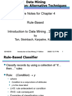 Lecture Notes For Chapter 4 Rule-Based Introduction To Data Mining, 2 Edition