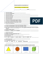 Prueba Diagnóstica Nivel 7°