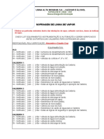 Sopragem de Linha 2021 - Check List Automação