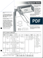 LSI Conquest Series Spec Sheet 1987