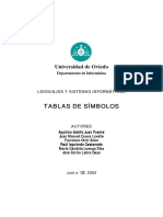 Tablas de Simbolos